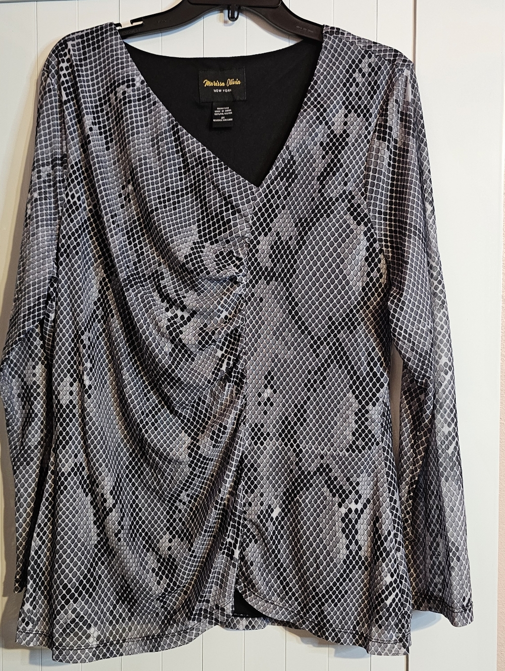 Marissa Olivia Snake Print Top